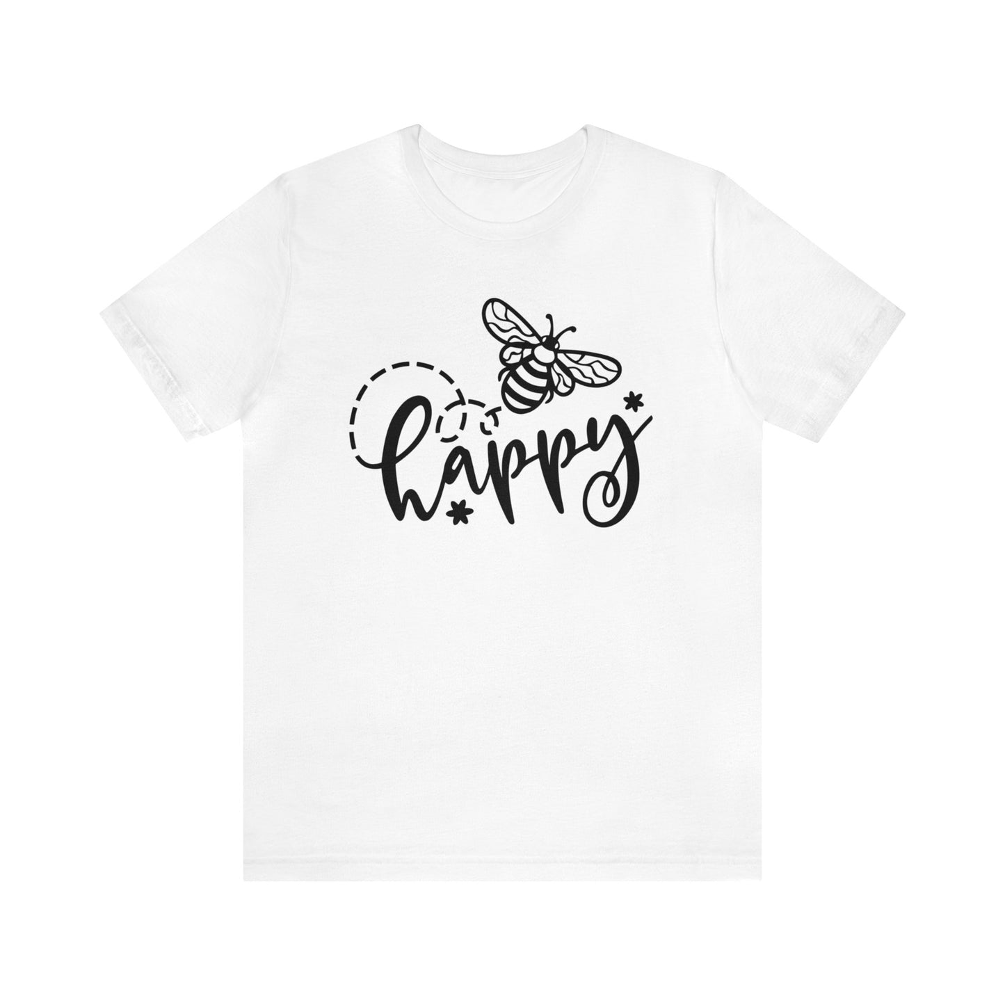 Happy Bee Black Tee