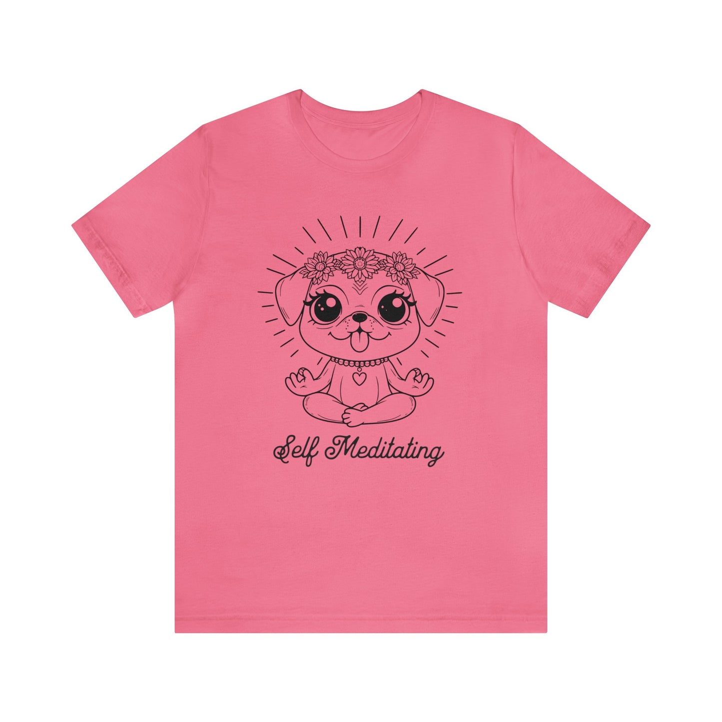 Self Meditating Chill Dog Tee