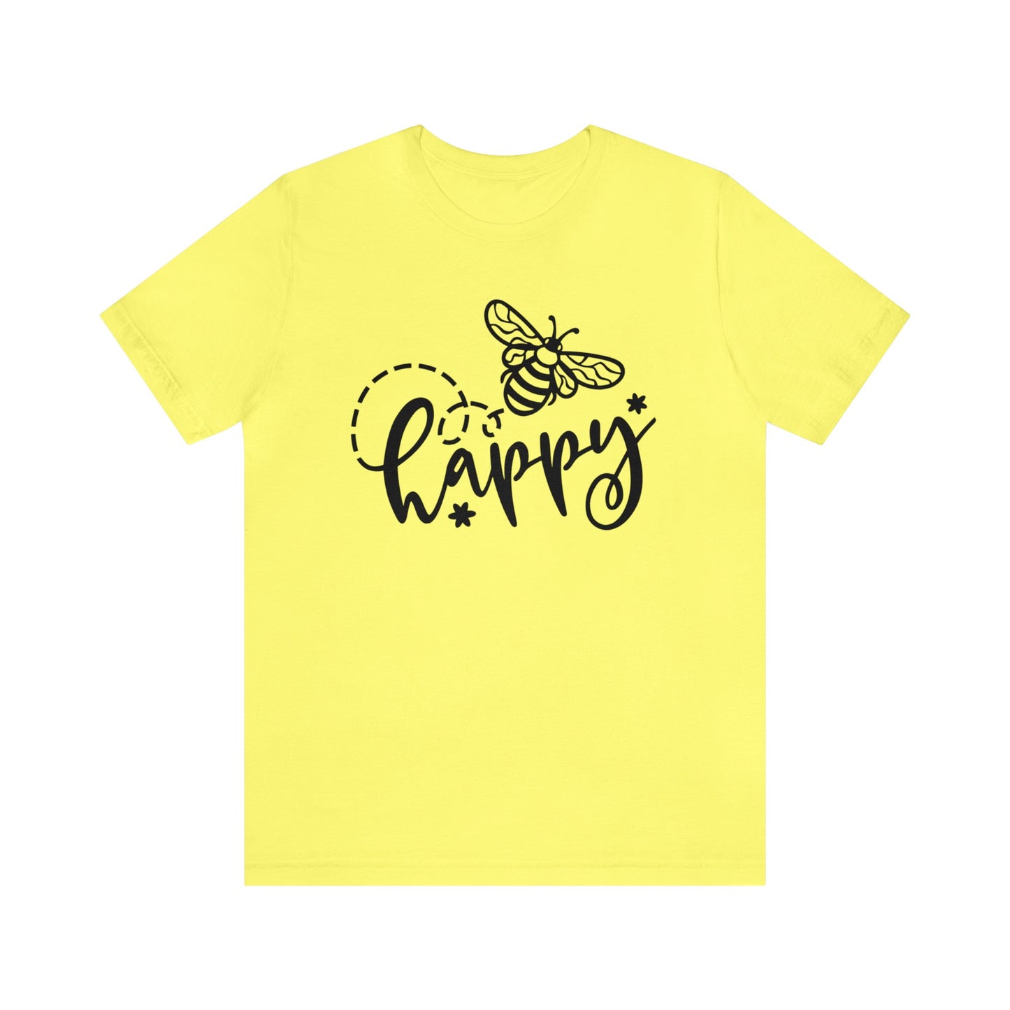 Happy Bee Black Tee