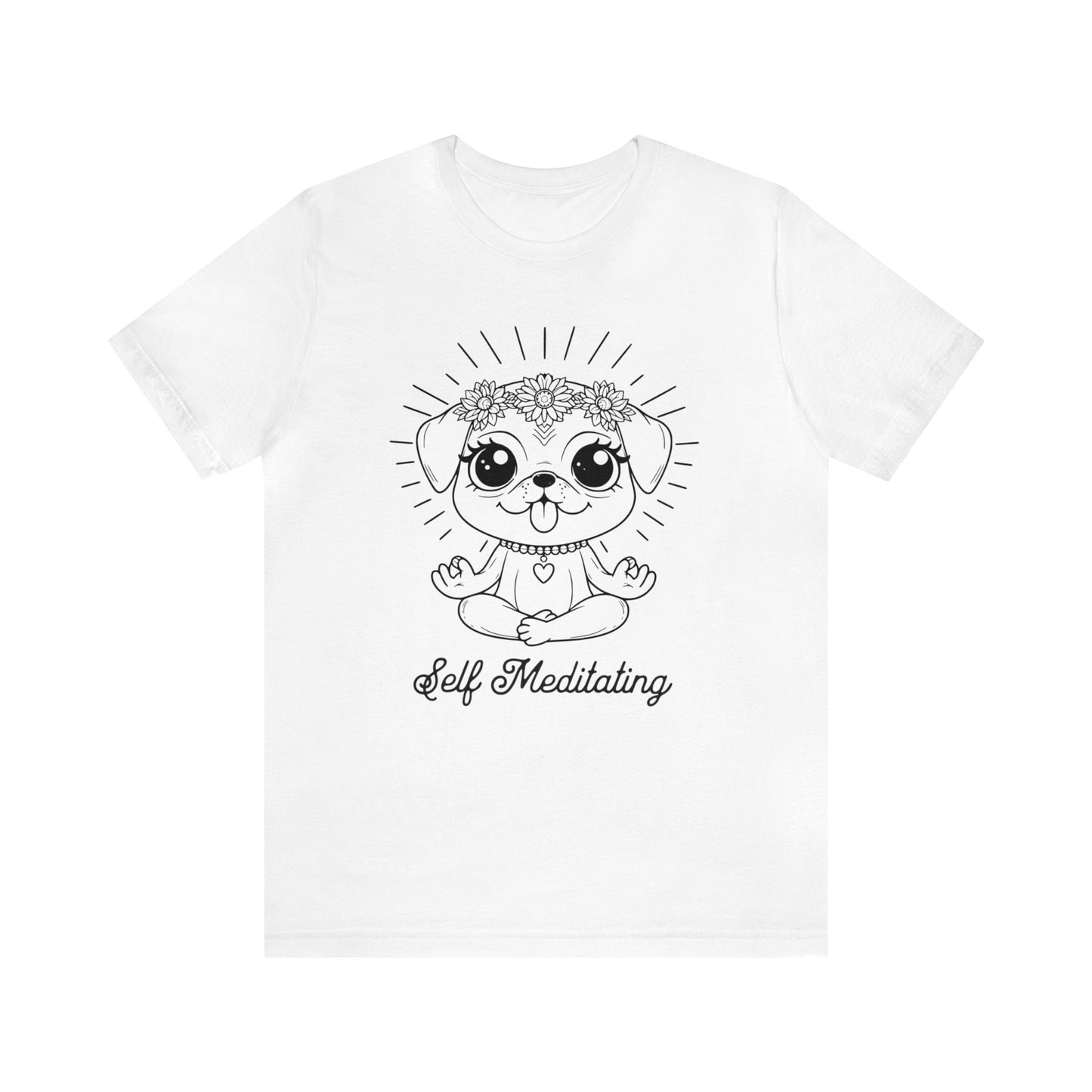 Self Meditating Chill Dog Tee