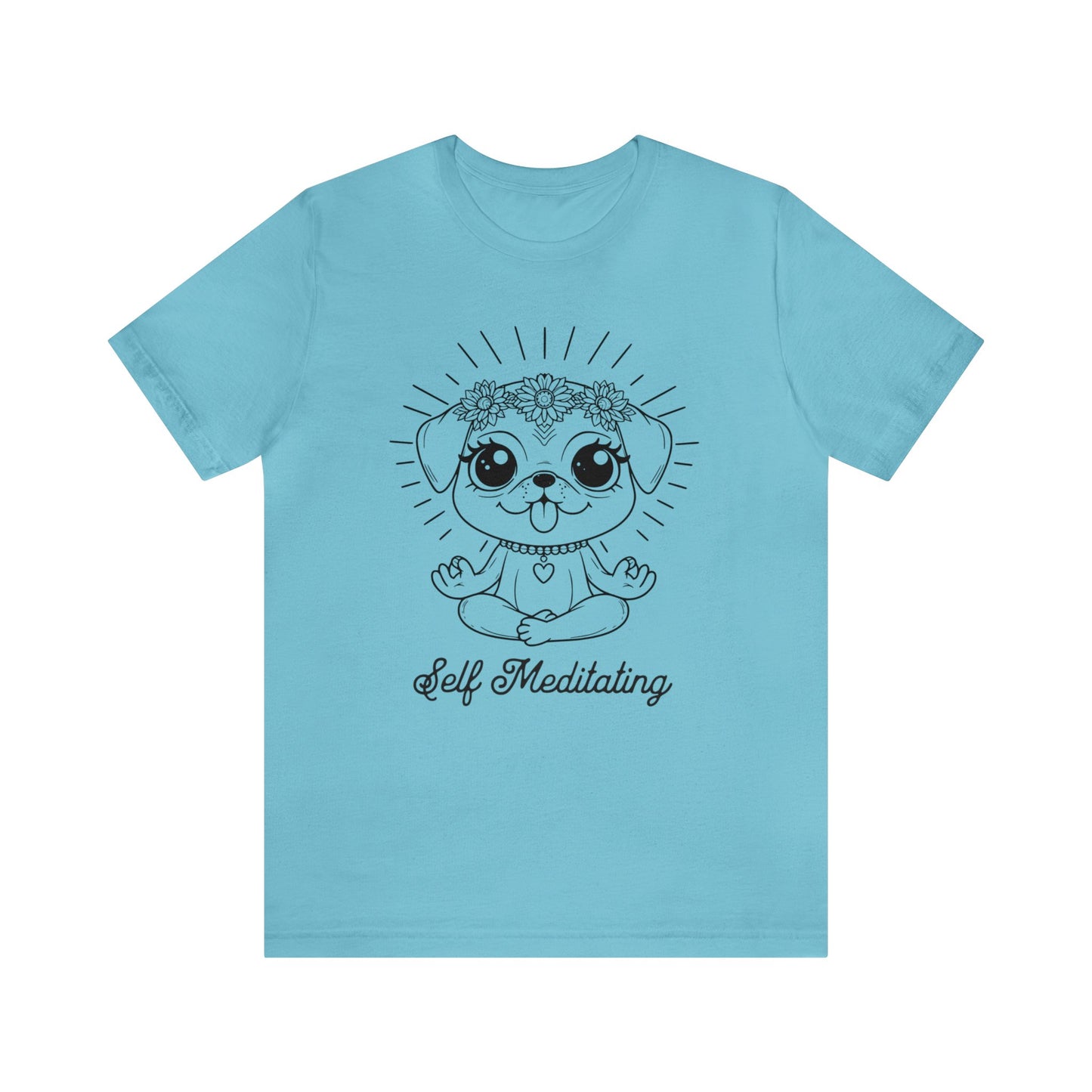 Self Meditating Chill Dog Tee